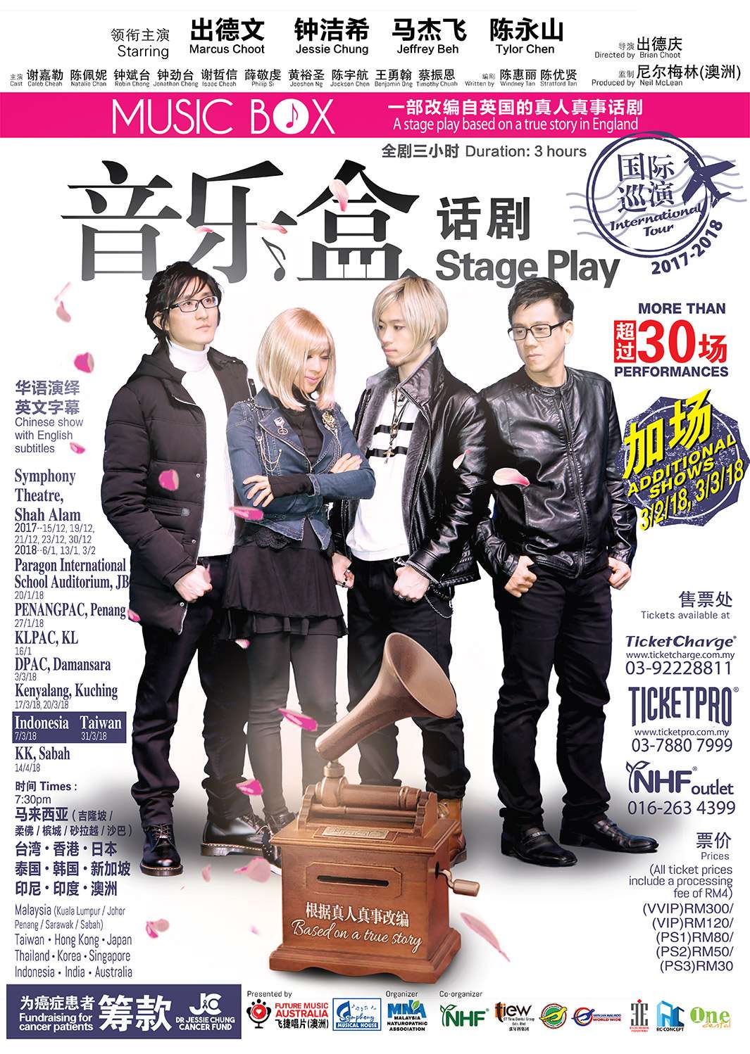 音乐盒话剧海报